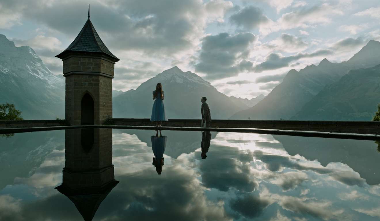 Dane DeHaan and Mia Goth in A Cure for Wellness.