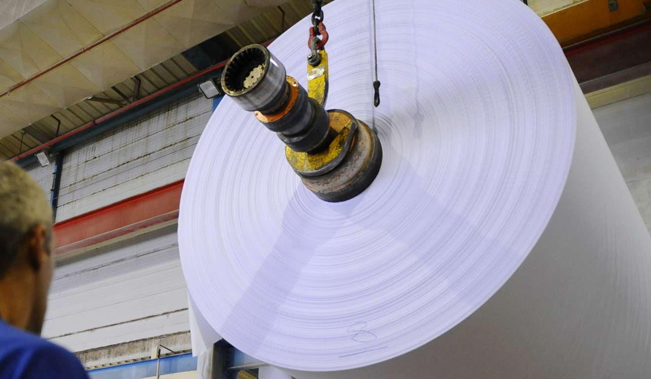 Paper products manufacturer Lee & Man Paper Manufacturing picked up where it left off in December 2016 with 4.92 million shares purchased on March 16 at HK$6.25 each. Photo: AFP
