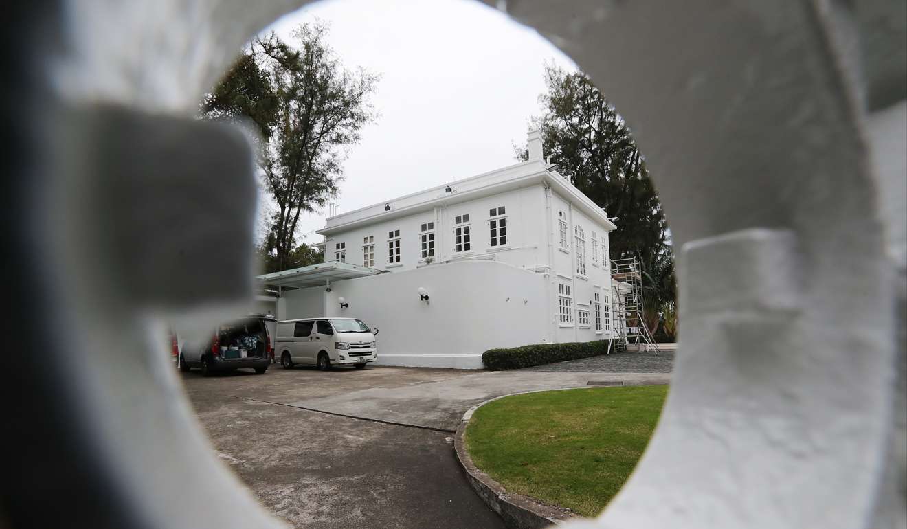 Acting Financial Secretary Paul Chan justified the HK$830,000 renovation cost of his official residence on Shouson Hill Road by saying that he sometimes needed to entertain foreign guests. But, in a city with so many hotels, that is the lamest of excuses. Photo: Edward Wong
