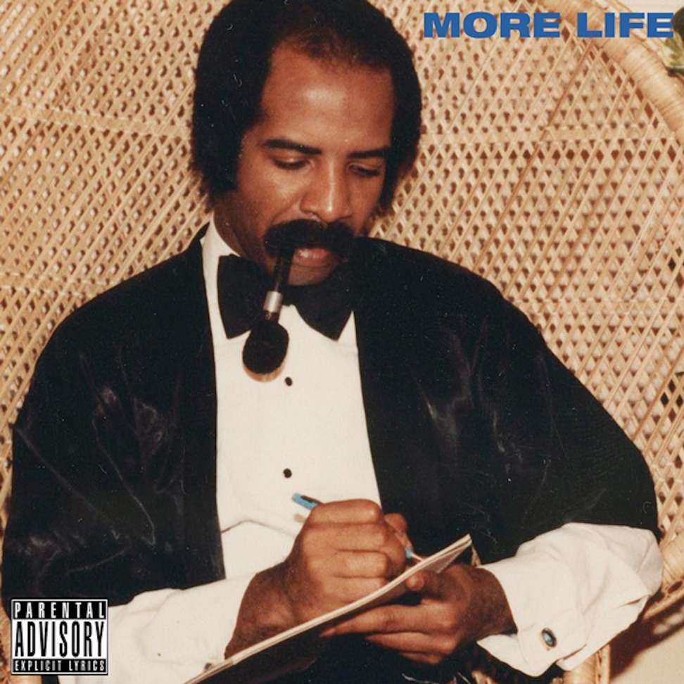 Drake’s More Life album cover.