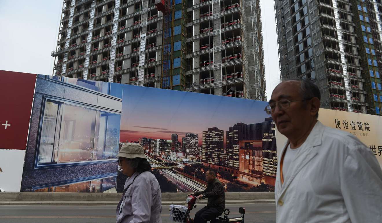 The mainland’s property market appears to be experiencing a second wind, driven mainly by lower-tier cities. Photo: AFP