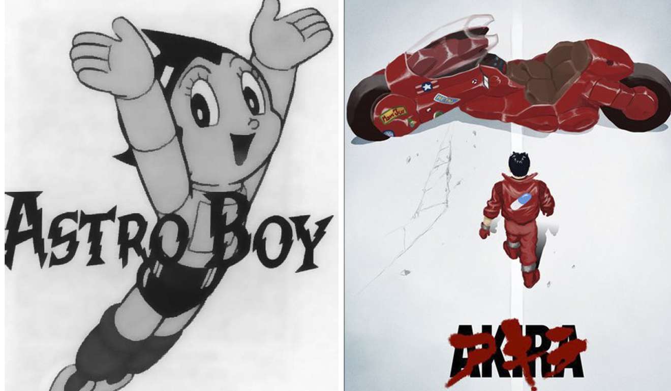 Astro Boy and Akira reflect anxieties about nuclear warfare.