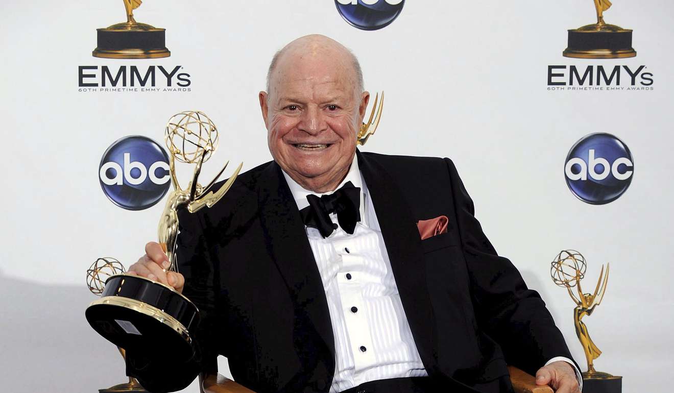 US comedian Don Rickles was honoured for best individual performance in a variety or music programme for 'Mr. Warmth: The Don Rickles Project' at the 60th Primetime Emmy Awards in Los Angeles, California. He died on April 6, 2017 at age 90. Photo: EPA