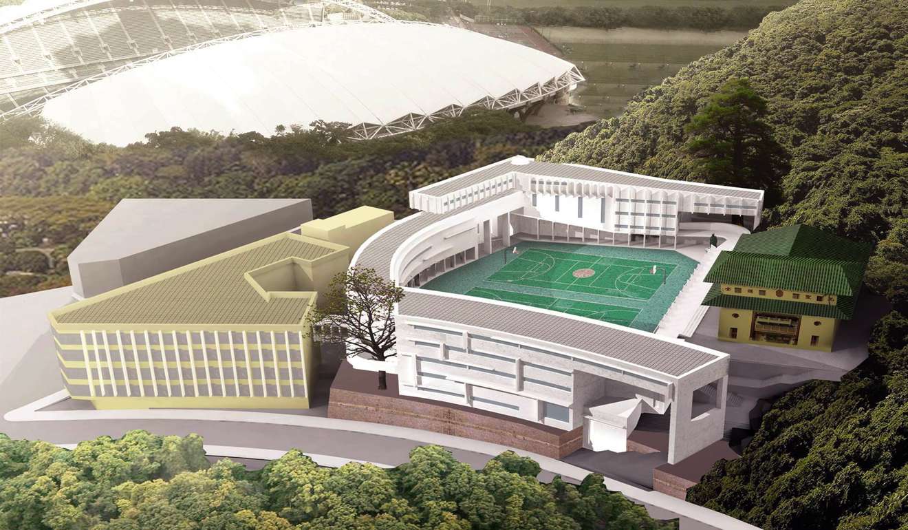 Chinese Academy will be built next to the Hong Kong Stadium.