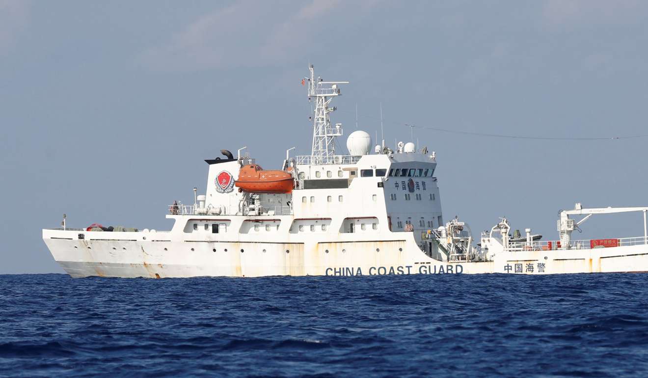 A China Coast Guard vessel on patrol. Photo: Reuters
