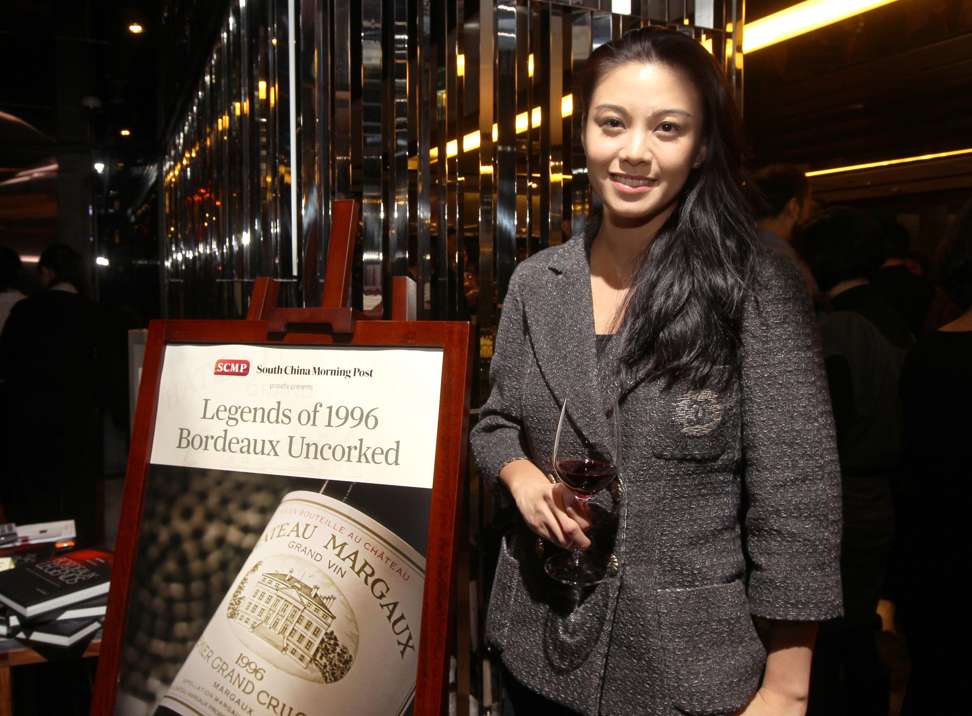 Bernice Liu attends a wine event in Causeway Bay. Photo: K.Y. Cheng