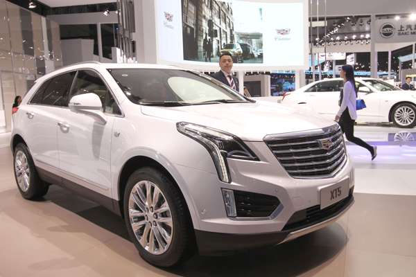 Strong sales of Cadillac’s XT5 sports utility vehicle bolstered the US carmaker’s 2016 sales by 45 per cent in China, prompting the carmaker to plan its “biggest product assault” in 2018. Photo: Simon Song