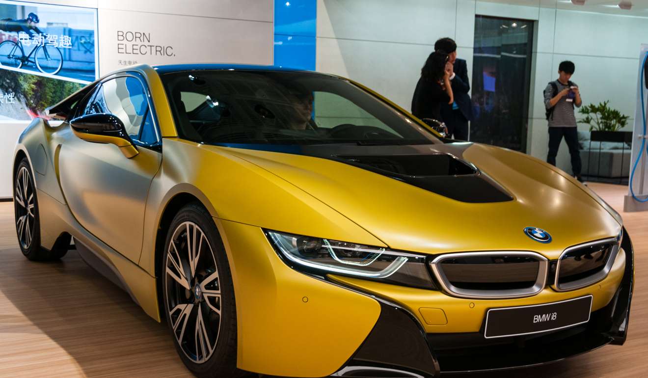 BMW i8 Protonic Frozen Yellow. Photo: Mark Andrews