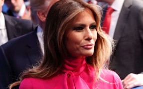 Republican nominee Donald Trump's wife Melania Trump says she has accepted her husband’s apology for a 2005 tape in which he boasted of grabbing women by the genitals. Photo: AFP Republican nominee Donald Trump's wife Melania Trump says she has accepted her husband’s apology for a 2005 tape in which he boasted of grabbing women by the genitals. Photo: AFP