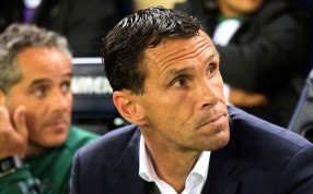 Gustavo Poyet takes over as Shanghai Shenhua coach. He was sacked as manager of Spanish side Real Betis early in November. Photos: AFP Gustavo Poyet takes over as Shanghai Shenhua coach. He was sacked as manager of Spanish side Real Betis early in November. Photos: AFP