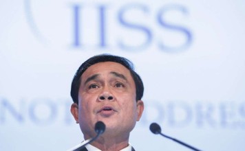 “The 2014 military coup was needed to put reform on tracks,” said Thailand’s prime minister Prayuth Chan-ocha during the IISS Shangri-La Dialogue Asia Security Summit in Singapore on Friday. Photo: Bloomberg