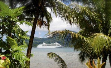 The cruise ship Silver Shadow.