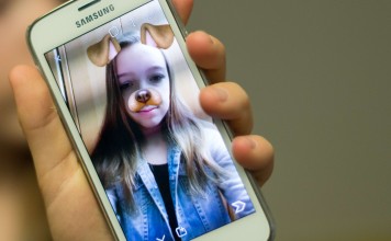 Using Snapchat is like “casually joking with a good friend”. Photo: AFP