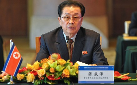 Jang Song-thaek, North Korea's vice chairman of the powerful National Defense Commission, at a meeting in Beijing last year. Photo: AP Jang Song-thaek, North Korea's vice chairman of the powerful National Defense Commission, at a meeting in Beijing last year. Photo: AP