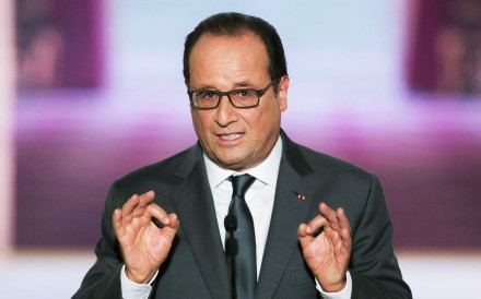 France’s president Francois Hollande says that major UN climate talks in Paris could fail to produce a global deal in December, and is urging faster action. Photo: Reuters

