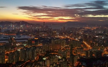 A photo of Kowloon Peak, taken by Hong Kong photographer Kelvin Yuen with a Samsung Galaxy Note 3.