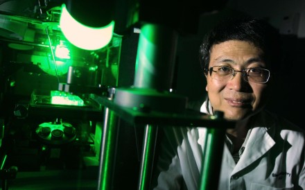 Professor Huang Jiandong and her team developed an agent that carries drugs right into the tumour. Photo: Dickson Lee
