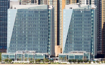 The One HarbourGate, the office building at 18 Hung Luen Road, Hong Kong.