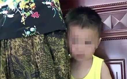 The boy at the centre of the case in Hunan province. Photo: Quda100.com