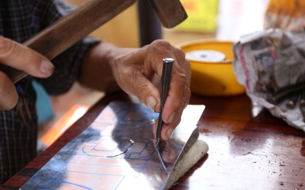 The digital age and the advent of laser cutters have had a huge impact on the city’s dwindling number of stencil makers. We talk to Wu Ding-keung, 80, about an industry that is coming under the hammer