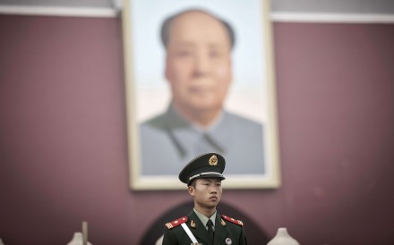 In a lengthy front-page commentary on Monday, the party’s flagship mouthpiece People’s Daily argued for unconditional implementation of orders from the leadership. Photo: Bloomberg