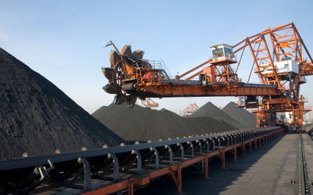 Coal is loaded at the port of Qinhuangdao, in Hebei province. Photo: SCMP Pictures Coal is loaded at the port of Qinhuangdao, in Hebei province. Photo: SCMP Pictures