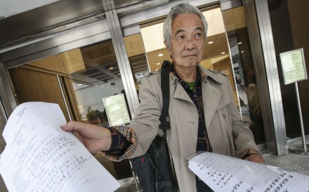 Kwok Cheuk-kin outside the High Court on Friday. Photo: David Wong