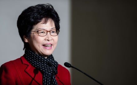 Chief executive-elect Carrie Lam attends a press conference after her election. At the end of the day, we’re talking about a highly accomplished person of integrity, sincerity and dedication to public service, a top administrator in one of the most efficient and corruption-free governments in the world. Photo: AFP Chief executive-elect Carrie Lam attends a press conference after her election. At the end of the day, we’re talking about a highly accomplished person of integrity, sincerity and dedication to public service, a top administrator in one of the most efficient and corruption-free governments in the world. Photo: AFP