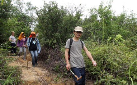 People hiking at Eagle's Nest. Photo: Edward Wong