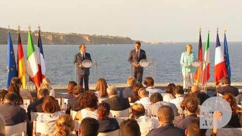 Germany, France, Italy say Europe must move forward after Brexit vote