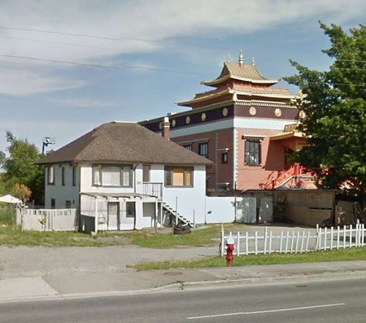 A quirk in the Real Estate Board of Greater Vancouver's stats collection meant the sale of this home, next to a Buddhist monastery on Richmond's No 5 Rd, on November 22 2013, only emerged in the board's stats in August 2016, alongside about 950 other sales agreed in July 2016 and earlier. Photo: Google Earth A quirk in the Real Estate Board of Greater Vancouver's stats collection meant the sale of this home, next to a Buddhist monastery on Richmond's No 5 Rd, on November 22 2013, only emerged in the board's stats in August 2016, alongside about 950 other sales agreed in July 2016 and earlier. Photo: Google Earth