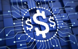 Blockchain was developed alongside bitcoin and works like a decentralised ledger which records every transaction and stores this information on a global network. Photo: D3Damon/E+/Getty Images