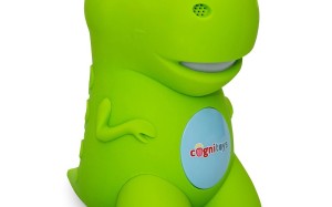 The CogniToys Dino is powered by IBM Watson and Elemental Path's Friendgine technology. Photo: CogniToys