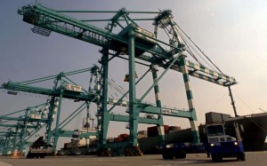 Malaysia’s Tanjung Pelepas Port in the southern state of Johor. Photo: Reuters