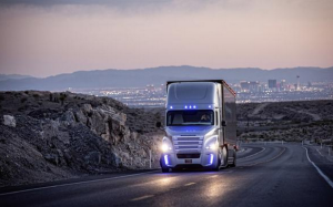 Daimler's autonomous truck. Photo: Daimler