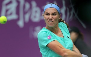Svetlana Kuznetsova of Russia has reached the semi-final of the Kremlin Cup in Moscow. Photo: AFP