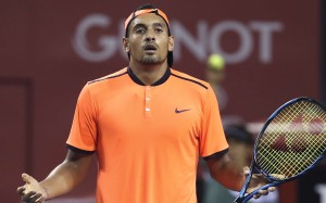 Australia’s Nick Kyrgios has been banned. Photo: AP