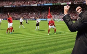 A scene from Football Manager 2017.