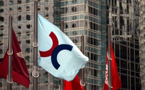 The Hang Seng Index ended the day up 0.47 per cent or 108.07 points at 22,909.47. Photo: EPA