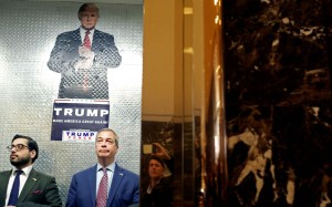 Brexit campaigner Nigel Farage has become the first British politician to meet with Donald Trump since his US election win. Photo: AFP Brexit campaigner Nigel Farage has become the first British politician to meet with Donald Trump since his US election win. Photo: AFP