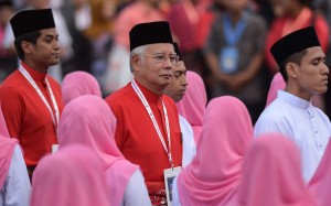 Malaysian Prime Minister Najib Razak is the chairman of Barisan Nasional, which has ruled Malaysia since its independence. Photo: AFP