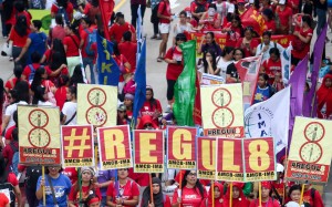 Newly installed and outspoken consul general backs unionists demands for higher income for thousands of migrant workers