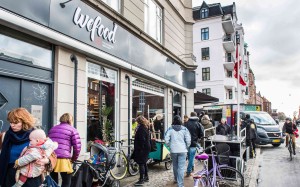The first Wefood supermarket selling food past its sell-by date in Amager, Copenhagen. A second branch opened this month. Photo: AFP The first Wefood supermarket selling food past its sell-by date in Amager, Copenhagen. A second branch opened this month. Photo: AFP