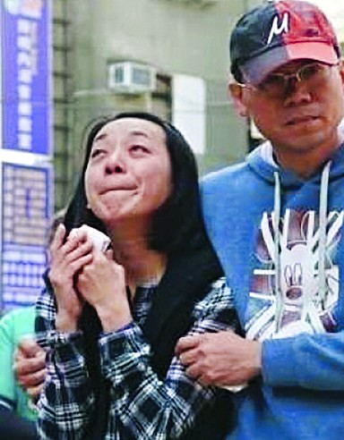 The mother of the girl beheaded in Taiwan urged the public to pay attention to their loved ones, and give them a hug. Photo: SCMP Pictures