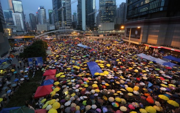 Occupy Central protesters and their symbolic yellow umbrellas thronged the streets of Hong Kong last summer. Photo: SCMP Pictures Occupy Central protesters and their symbolic yellow umbrellas thronged the streets of Hong Kong last summer. Photo: SCMP Pictures