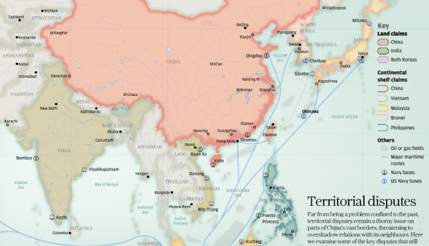 China s territorial disputes who owns what  South China Morning Post
