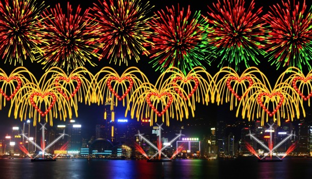 Lunar New Year 2016: first look at fireworks set to dazzle ...