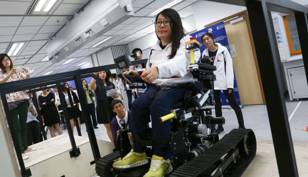 Hong Kong team wins silver medal at 'Bionic Olympics' with innovative wheelchair design - South China Morning Post