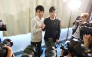 Chan Ho-tin (right) announces the formation of localist group Hong Kong National Party, with support from Youngspiration spokesperson Baggio Leung. Both Beijing and Hong Kong government officials have condemned the group. Photo: Nora Tam
