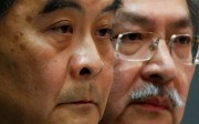 Would the pan-democratic members of the Election Committee vote for John Tsang (right) to stop Leung Chun-ying winning a second term? Photo: Bobby Yip